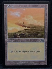 Magic The Gathering TCG, Plains, Urza's Saga 333/350 Regular Land