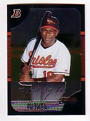 2005 Bowman Chrome Baltimore Orioles Baseball Card #3 Miguel Tejada