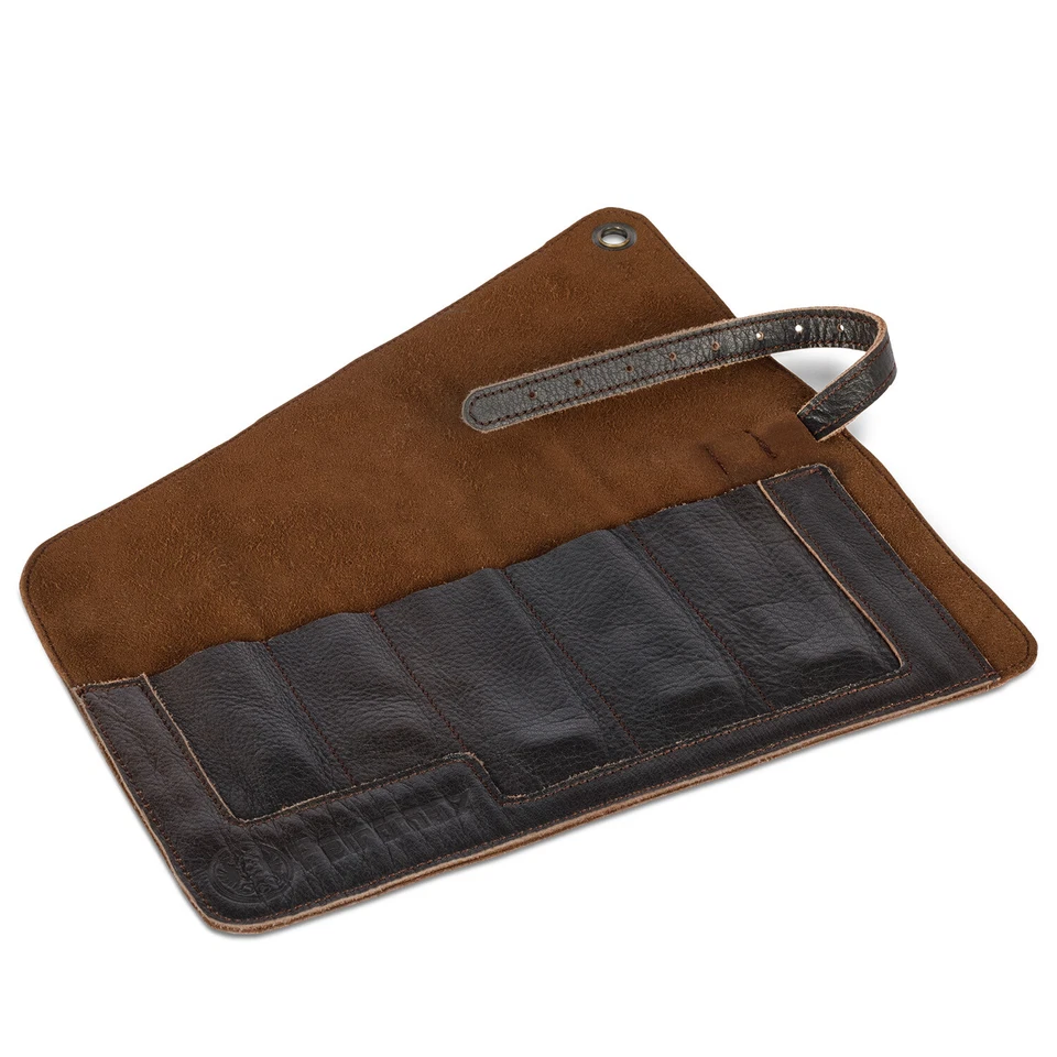 Bestecktasche aus Leder Petromax ( ohne Inhalt ) ta-cutlery1