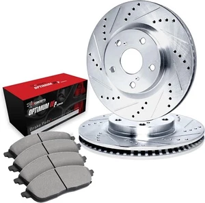 Front Brakes and Rotors Kit , Fits 2014-2021 Jaguar F-Type - Picture 1 of 5