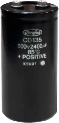 Miller 203912 | Condensador electrolítico - 2400 uF - 500 VDC Foto 1 de 4