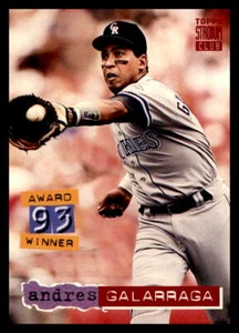 1994 Stadium Club #454 Andres Galarraga - Picture 1 of 2