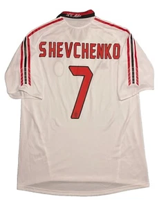 MAGLIA CALCIO AC MILAN SHEVCHENKO 2005/06 ADIDAS RARA VINTAGE JERSEY SHIRT - Foto 1 di 8