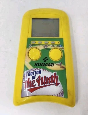 Bottom Of The Ninth Konami Portátil LCD Juego Electrónico 1989 Béisbol Raro Difícil de Encontrar Foto 1 de 4