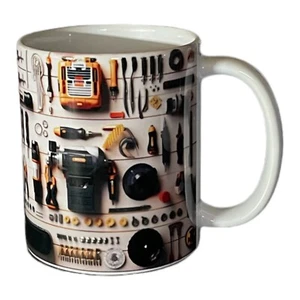 11oz Ceramic Coffee-Tea Mug/Cup~Electrician~Wire Cutters~Wires~Father’s Day~Gift - Picture 1 of 4