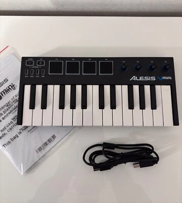 tastiera midi Alesis V Mini, per mix e mastering,nuovo, dj/producer, colore nero - Immagine 1 di 4