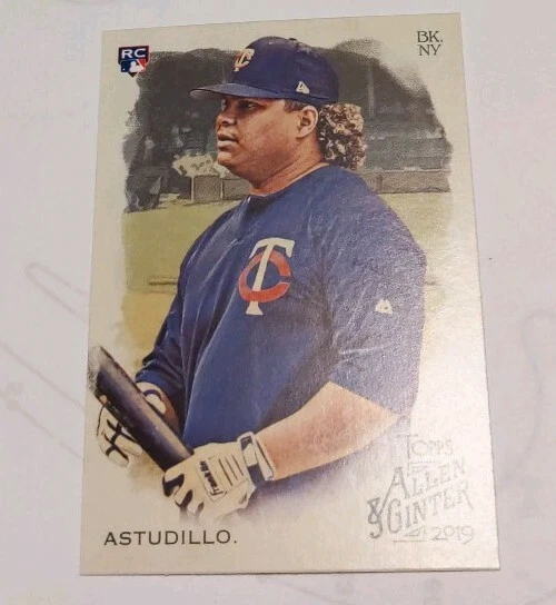 2019 Topps Allen & Ginter Base #262 Willians Astudillo monisota twins rookie - Image 1 of 2