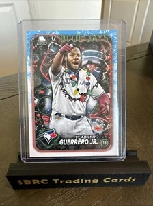 2024 Topps Holiday SP Xmas Lights Vladimir Guerrero Jr Card H133 Blue Jays - Picture 1 of 2