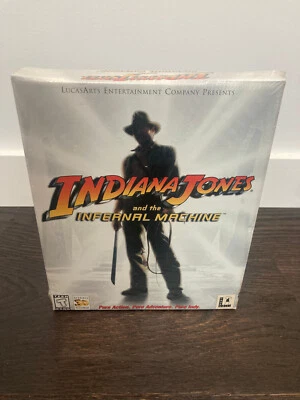 SEALED NEW - indiana jones and the infernal machine - Lucasarts - Image 1 of 4