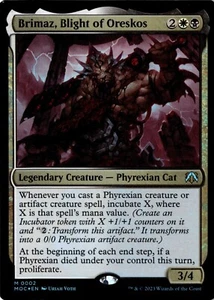 Brimaz, Blight Of Oreskos casi nuevo/m* lámina March Of The Machine 0002 mtg - tarjetas ilimitadas - Imagen 1 de 2