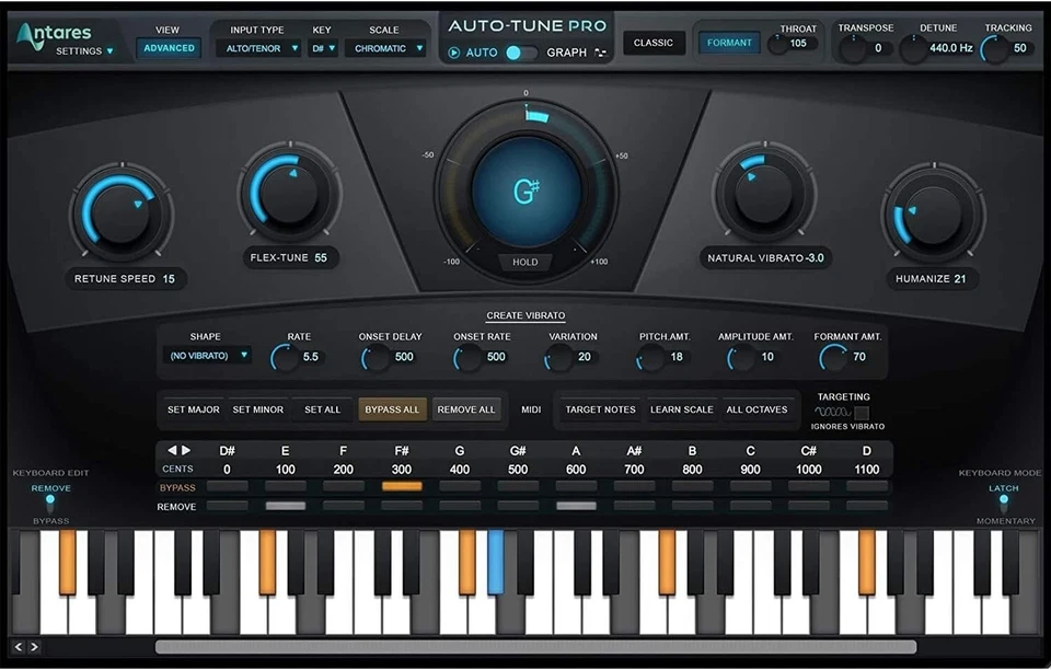 Antares Autotune Pro + Harmony + EFX+ Autokey 2  Bundle  | Perpetual License | - Image 1 of 1