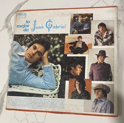 Lo Mejor De Juan Gabriel LP Vinyl Record (3 Lp Records) - Image 1 of 2