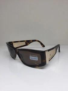 Nuovi Occhiali da Sole Vintage Valentino V605 Valentino 605 C. 126 L'Avana con Oro Italia - Foto 1 di 12