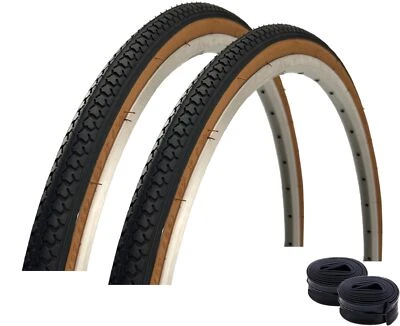 MAXXI4YOU Roverstone 27" Fahrradreifen Fahrradmantel Schwarz braun 37-630 (27x1 3/8)