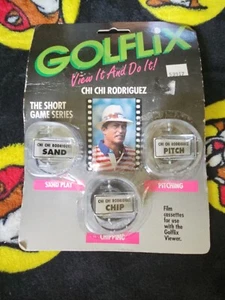 Golfix Film Cassette Golf Sand Play Chipping Pitching Rare Chi Chi Rodriguez - Picture 1 of 2