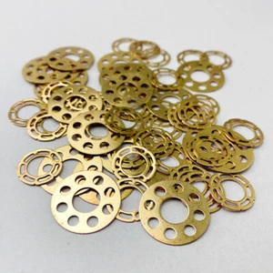 Folding Knife 4 Sets Gasket Brass Washer for Chris Reeve Large Sebenza Umnumzaan - Picture 1 of 5