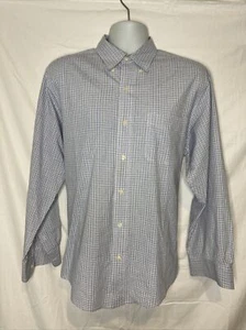CHAPS Button Down Hemd Herren Größe L blau kariert - Bild 1 von 7