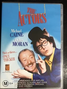 THE ACTORS DVD MICHAEL CAINE DYLAN MORAN - Picture 1 of 3