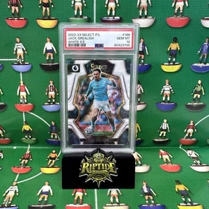 Jack Grealish 2022-23 Panini Select Premier League Soccer White Ice /25 PSA 10 - Picture 1 of 8
