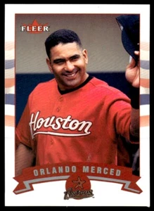 2002 Fleer Orlando Merced 012/200 Houston Astros #297 - Picture 1 of 2