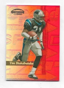 1999 Playoff Contenders SSD Tim Biakabutuka (Panthers) RED SPEED (#70/100) - Bild 1 von 2