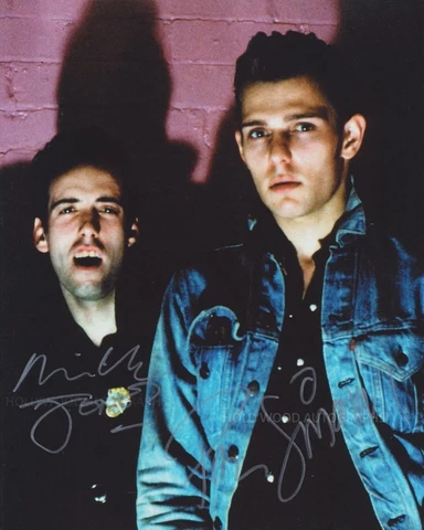 MICK JONES & PAUL SIMONON - The Clash GENUINE SIGNED AUTOGRAPHS Cover