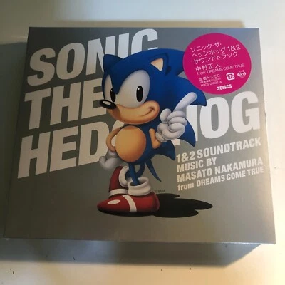 Sonic the Hedgehog 1&2 Soundtrack Music by Masato Nakamura Dream Comes True 3 CD - Image 1 of 4