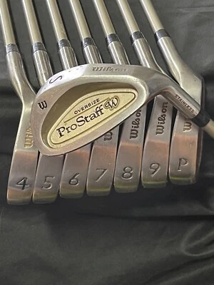 Wilson ProStaff OverSized Irons Right-Handed Ladies Graphite 4-9 P&S Iron Set - Image 1 of 4