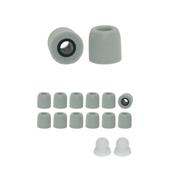 6 pr. Puntas de espuma viscoelástica para auriculares Ultimate Ears más 1 par doble brida Foto 1 de 1