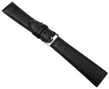 Cervo Watch Band Deer Leather Black Hand Sewn 20742S