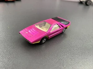 💥Matchbox Superfast No 75 Alfa Carabo Pink- Yellow Base 1970 Good Condition 💥 - Picture 1 of 6