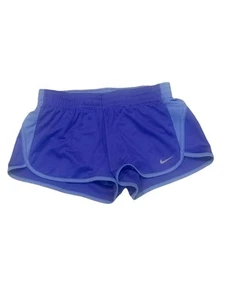 Nike Running Sportshorts Damen klein blau Dri-Fit Stretch Taille Kordelzug - Bild 1 von 8