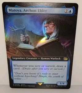 Matoya, Archon Elder (Extended Art) Final Fantasy Foil NM MTG - Picture 1 of 5