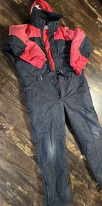 Men’s Vintage Columbia Snow Bibs/Coveralls Size 3XL Tall - Picture 1 of 10