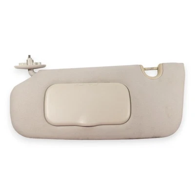 Jeep Compass 2007-2017 conductor lado izquierdo parasol blanco tela crema Foto 1 de 4