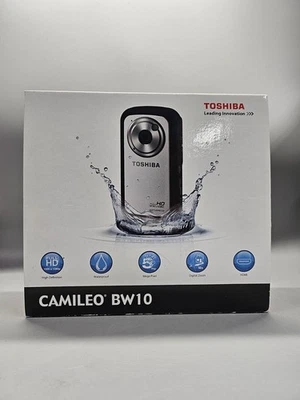 Toshiba CAMILEO BW10 Full HD Waterproof Digital Video Camera YELLOW SEALED RARE - Image 1 of 4