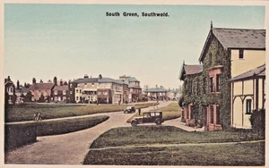 ERE Vintage Postcard, South Green, Southwold, Suffolk - Bild 1 von 1