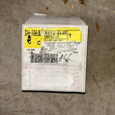 88934648 Kit de pinzas de freno GM cilindro de freno de rueda Chevy P30 1991-94 delantero ctl Foto 1 de 2