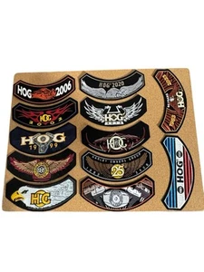 Parches basculantes de membresía HOG Harley Owners Group 1997 1998 1999 2002 2006... - Imagen 1 de 4