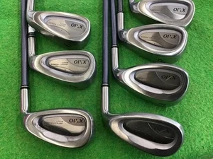 XXIO 2004 Iron Set 7pc 6-Pw,Aw,Sw MP300L Ladies Flex Carbon Shaft RH - Picture 1 of 5