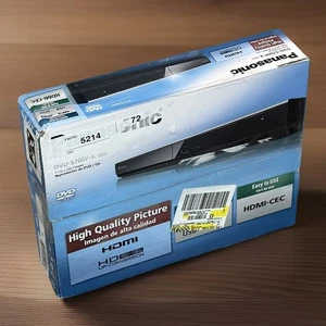 Panasonic DVD-S700P-K Progressive Scan 1080p DVD Player DVD-S700 New (Open Box) - Picture 1 of 5