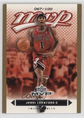 2003-04 Upper Deck MVP Gold/100 Jamal Crawford #17 Foto 1 de 2