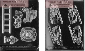 Kit de bombero molde de caramelo de chocolate para camión de bomberos - Imagen 1 de 1