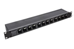 Hosa PDR-369 12-point XLR Balanced Patchbay - Picture 1 of 4