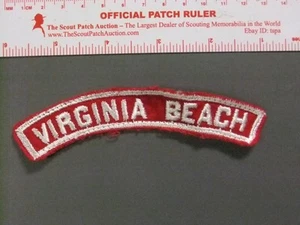 Boy Scout Virginia Beach RWS Community Strip 5475OO - Picture 1 of 1