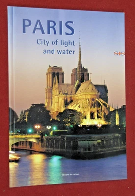 Paris City of light and water by Bateaux Parisiens (2002, Paperback) LN - Image 1 of 2