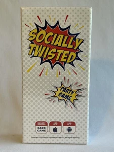 Socially Twisted Party Card Game 250 Cards New Sealed Adult Family Made In USA - Picture 1 of 7