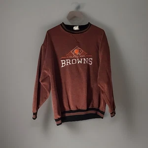 CLEVELAND BROWNS PULLOVER SWEATSHIRT LARGE - Picture 1 of 12