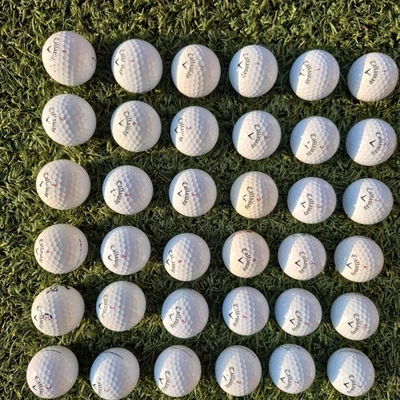 36 pelotas de golf Callaway cromadas suaves como nuevas 5A ⛳️Envío gratuito  Foto 1 de 4