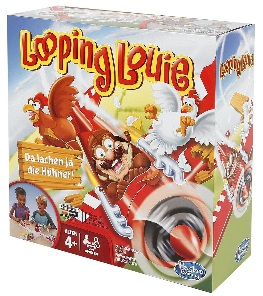 Hasbro 15692398 Looping Louie Children's Game, Funny 3D Party Game for Children' - Image 1 of 4